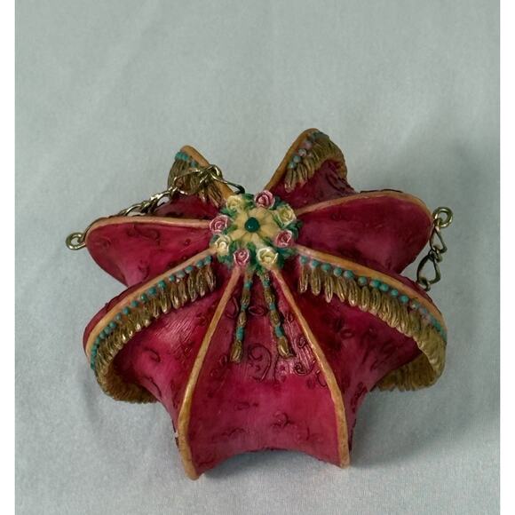 Willow Hall Miniature Vintage Handbag Figurine Pretty Maiden Circa 1810, 85-02 - Picture 8 of 13